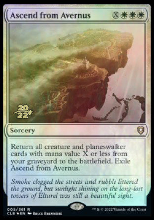 Ascend from Avernus [Commander Legends: Battle for Baldur's Gate Prerelease Promos] | Devastation Store