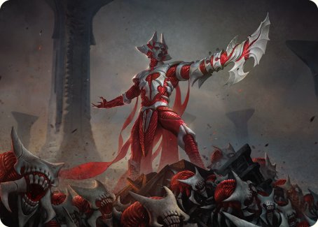 Mite Overseer Art Card [Phyrexia: All Will Be One Art Series] | Devastation Store