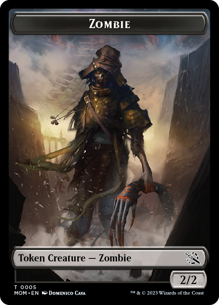 Zombie Token [March of the Machine Tokens] | Devastation Store