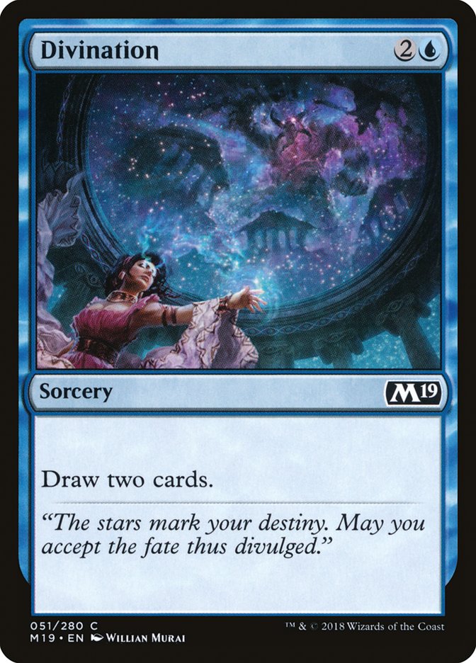 Divination [Core Set 2019] | Devastation Store