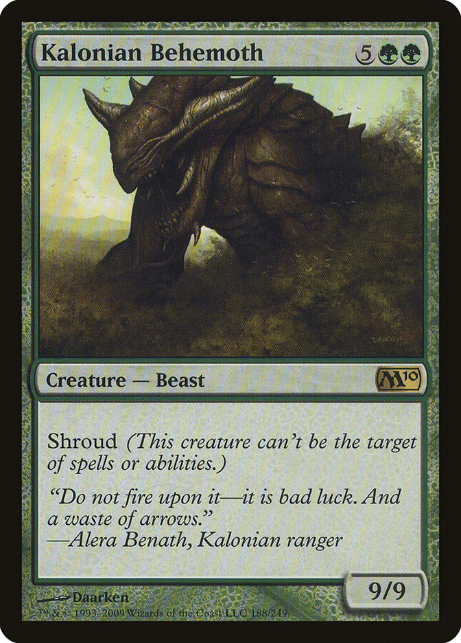 Kalonian Behemoth [Magic 2010] - Devastation Store | Devastation Store