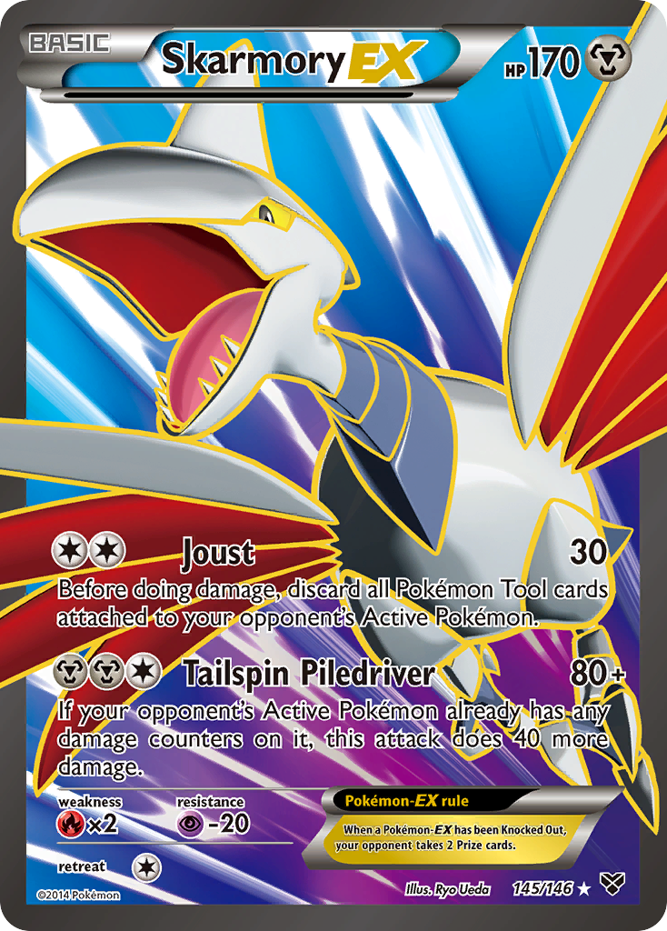 Skarmory EX (145/146) [XY: Base Set] | Devastation Store