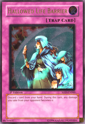 Hallowed Life Barrier [SOD-EN060] Ultimate Rare | Devastation Store