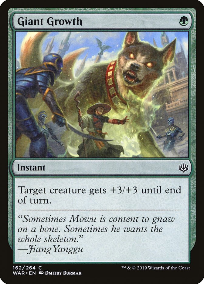Giant Growth [War of the Spark] | Devastation Store