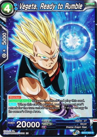Vegeta, Ready to Rumble [BT11-053] | Devastation Store