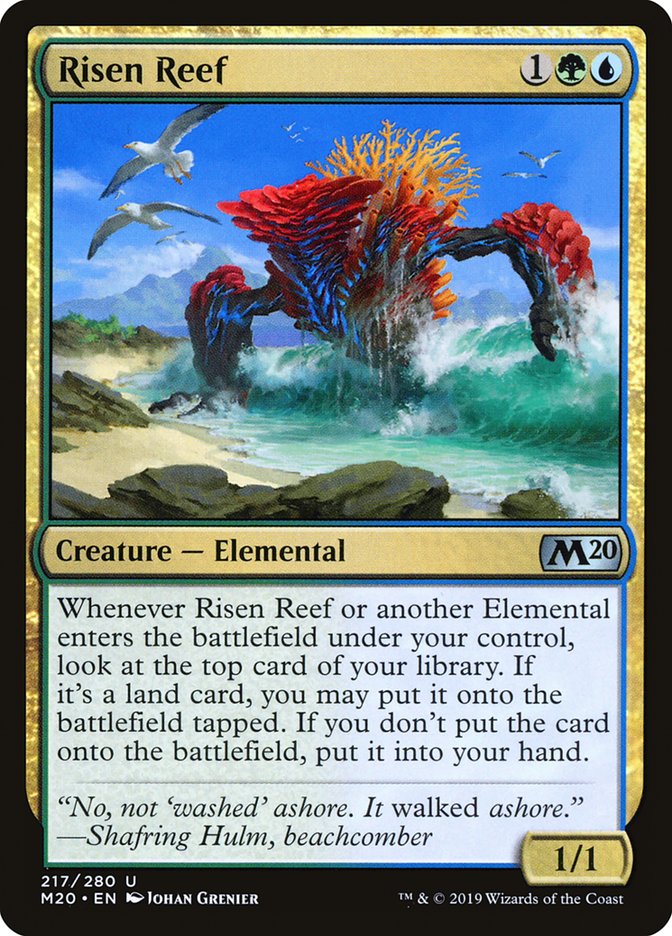 Risen Reef [Core Set 2020] | Devastation Store