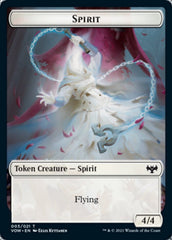 Blood // Spirit (003) Double-sided Token [Innistrad: Crimson Vow Tokens] | Devastation Store