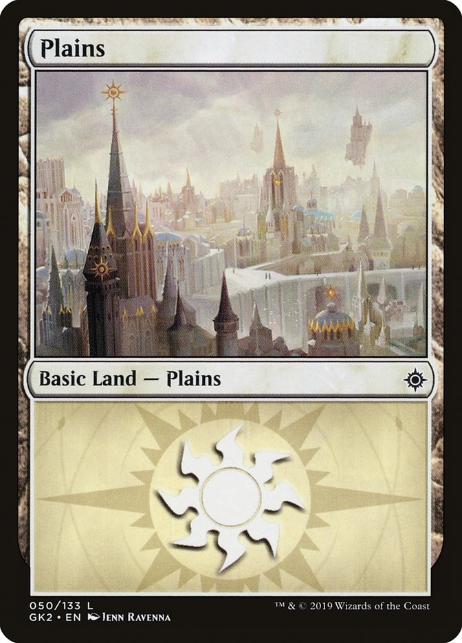 Plains (50) [Ravnica Allegiance Guild Kit] | Devastation Store