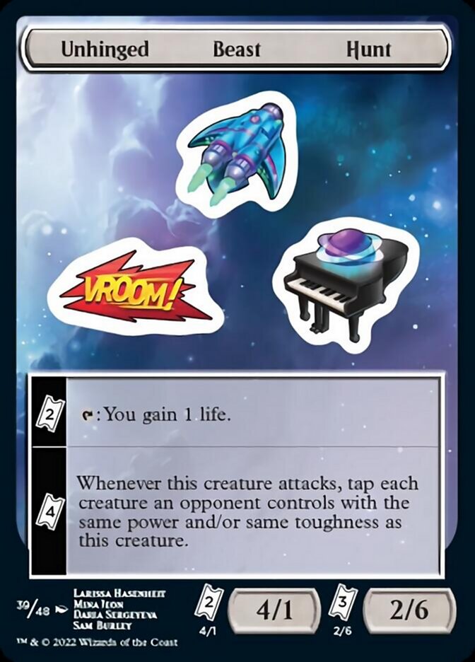 Unhinged Beast Hunt [Unfinity Stickers] | Devastation Store