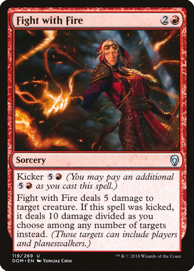 Fight with Fire [Dominaria] - Devastation Store | Devastation Store