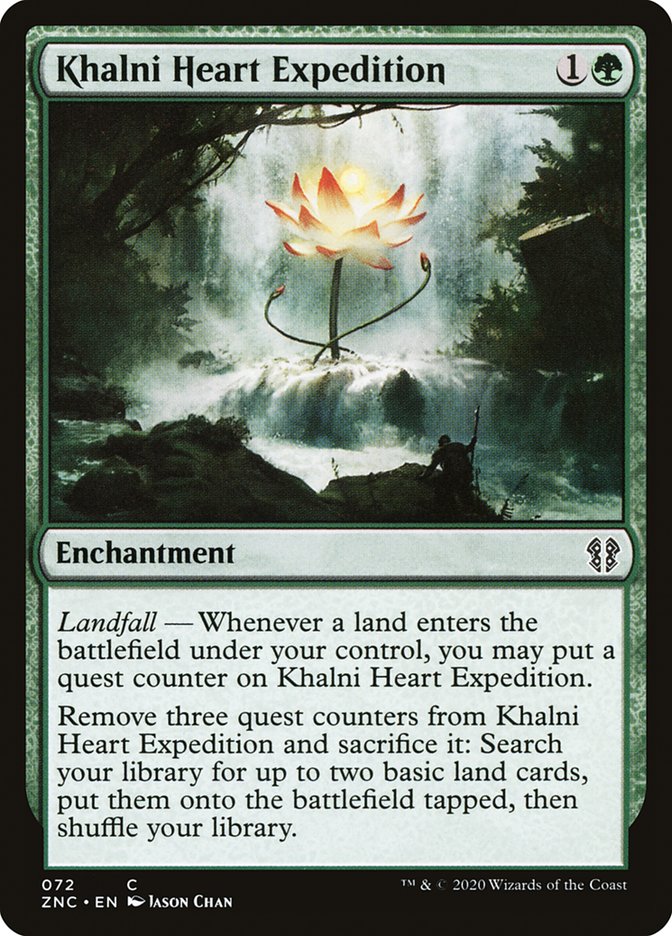 Khalni Heart Expedition [Zendikar Rising Commander] | Devastation Store