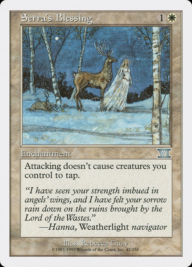 Serra's Blessing [Classic Sixth Edition] | Devastation Store