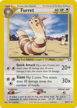 Furret (35/111) [Neo Genesis Unlimited] | Devastation Store