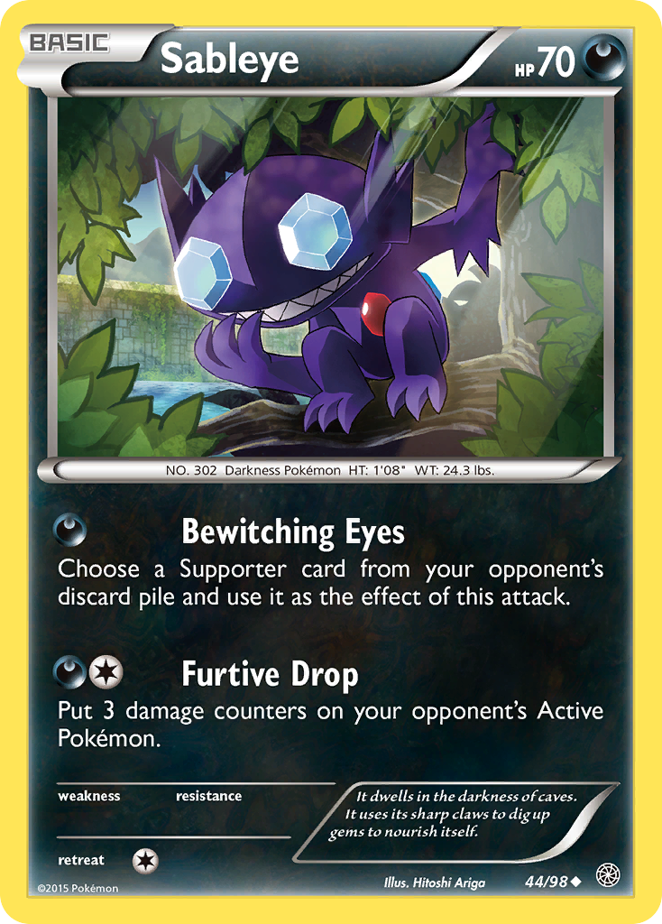Sableye (44/98) [XY: Ancient Origins] | Devastation Store