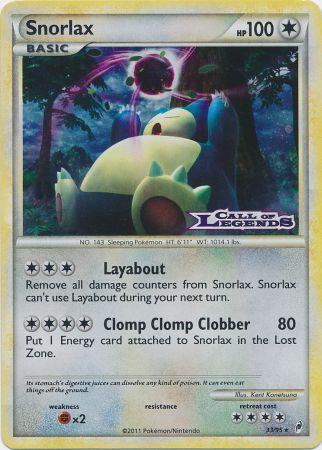 Snorlax (33/95) (Prerelease Promo) [Nintendo: Black Star Promos] | Devastation Store