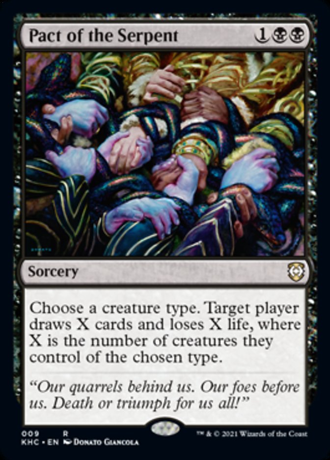 Pact of the Serpent [Kaldheim Commander] | Devastation Store