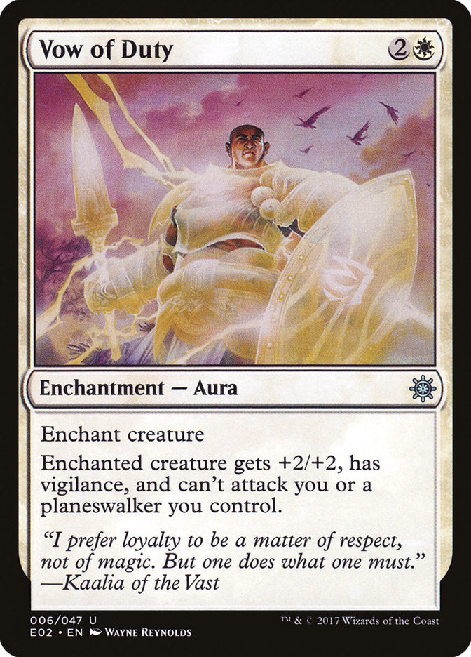 Vow of Duty [Explorers of Ixalan] | Devastation Store