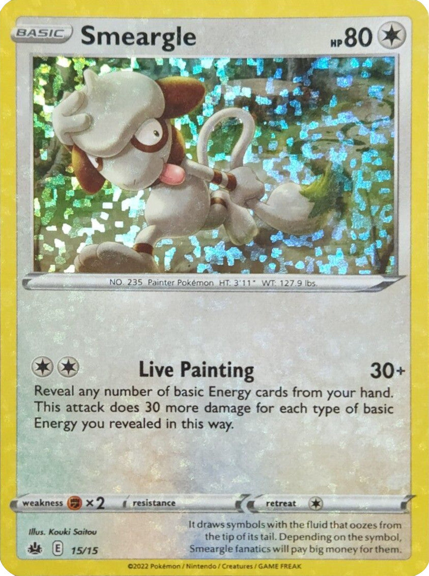 Smeargle (15/15) [McDonald's Promos: Match Battle] | Devastation Store