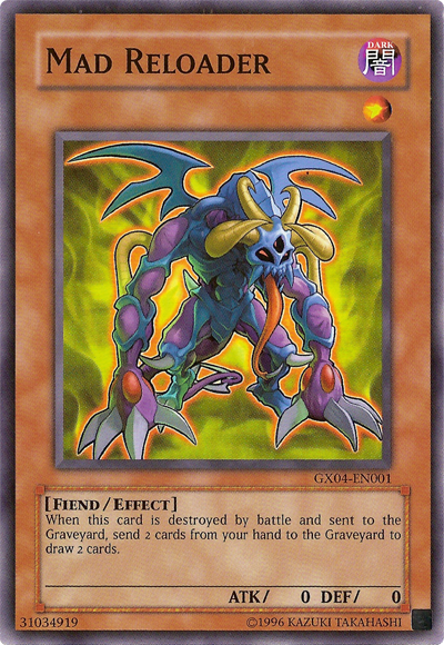 Mad Reloader (GX Tag Force 2) [GX04-EN001] Super Rare | Devastation Store