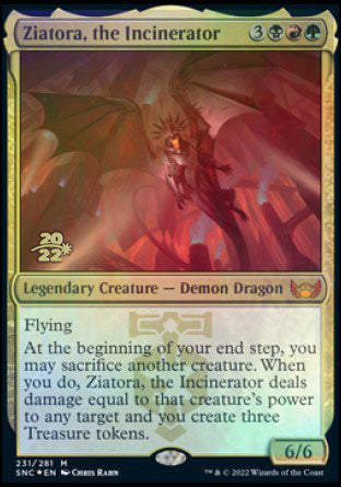 Ziatora, the Incinerator [Streets of New Capenna Prerelease Promos] | Devastation Store