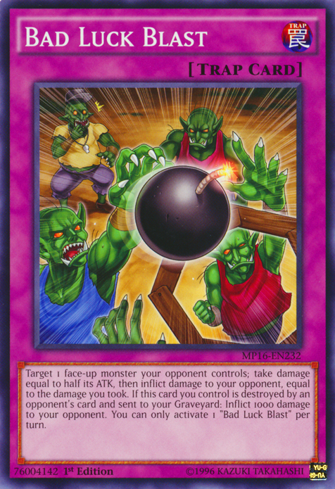 Bad Luck Blast [MP16-EN232] Common | Devastation Store