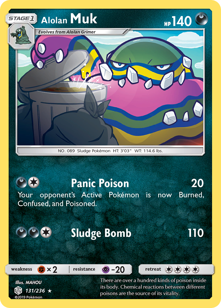 Alolan Muk (131/236) [Sun & Moon: Cosmic Eclipse] | Devastation Store