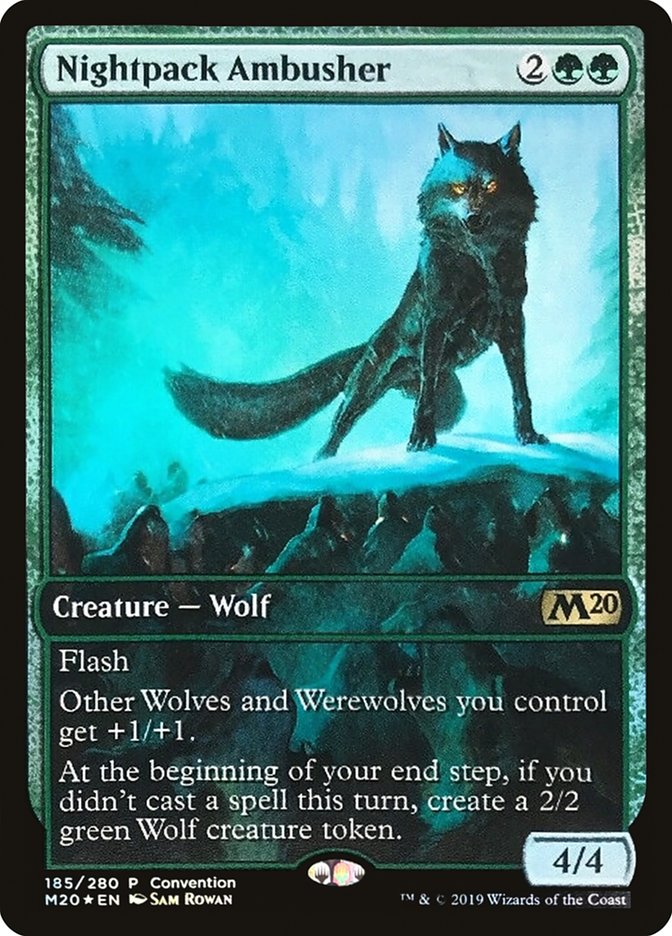 Nightpack Ambusher (Convention) [Core Set 2020 Promos] | Devastation Store
