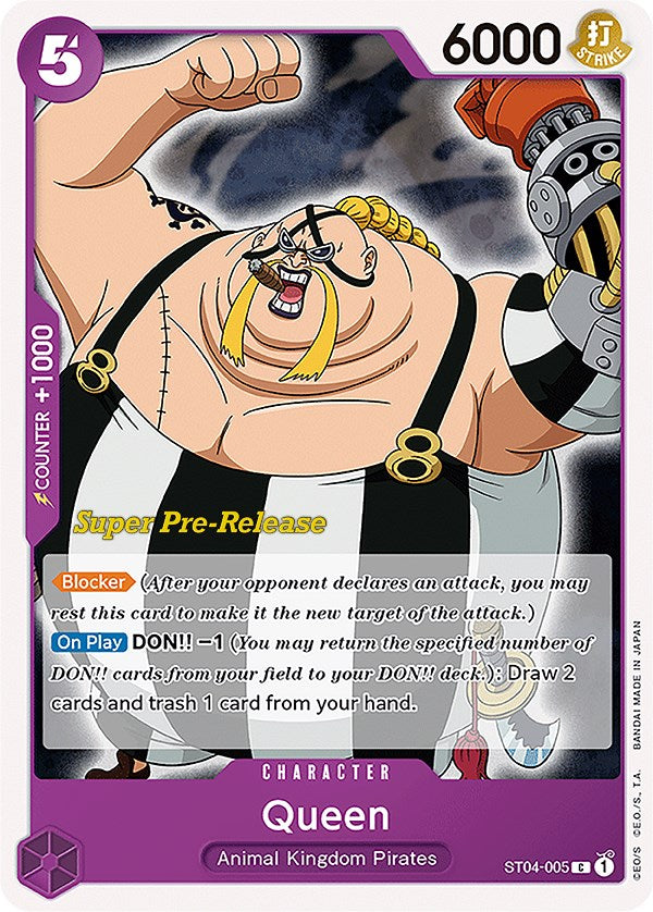 Queen [Super Pre-Release Starter Deck: Animal Kingdom Pirates] | Devastation Store