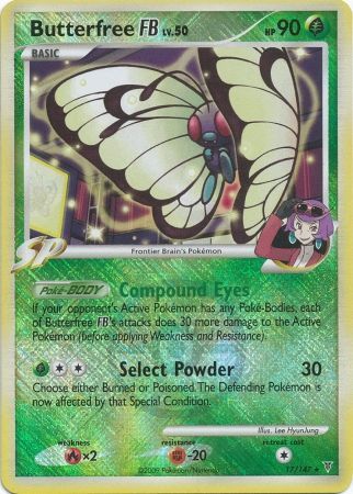 Butterfree FB LV.50 (17/147) (League Promo) [Platinum: Supreme Victors] | Devastation Store