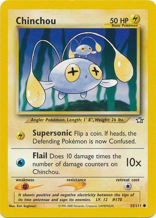 Chinchou (55/111) [Neo Genesis Unlimited] | Devastation Store