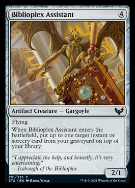 Biblioplex Assistant [Strixhaven: School of Mages] | Devastation Store