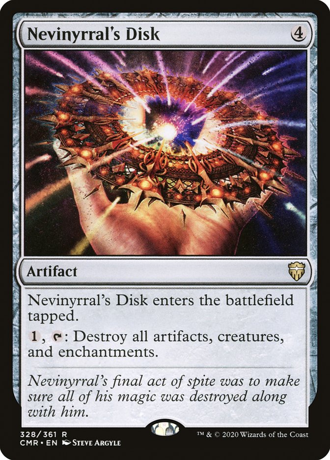 Nevinyrral's Disk [Commander Legends] | Devastation Store