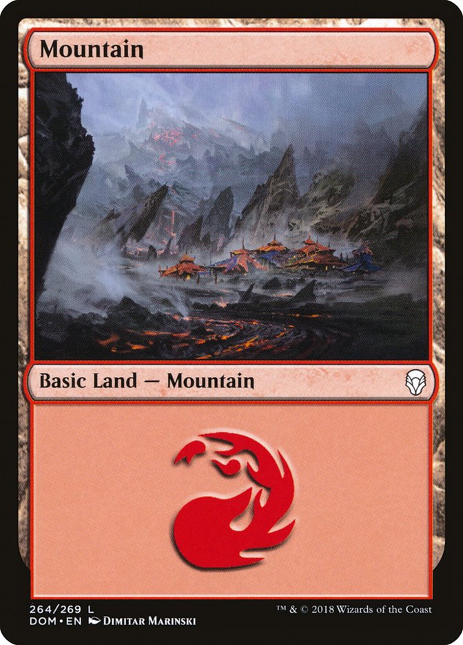 Mountain (264) [Dominaria] | Devastation Store