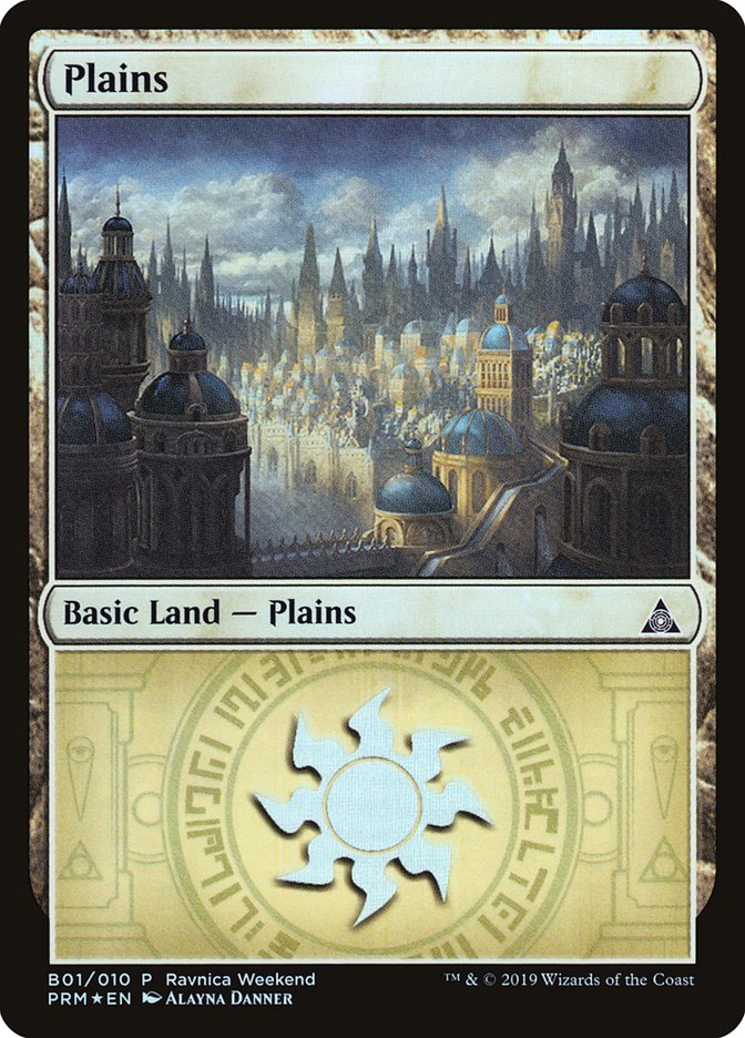 Plains (B01) [Ravnica Allegiance Guild Kit] | Devastation Store