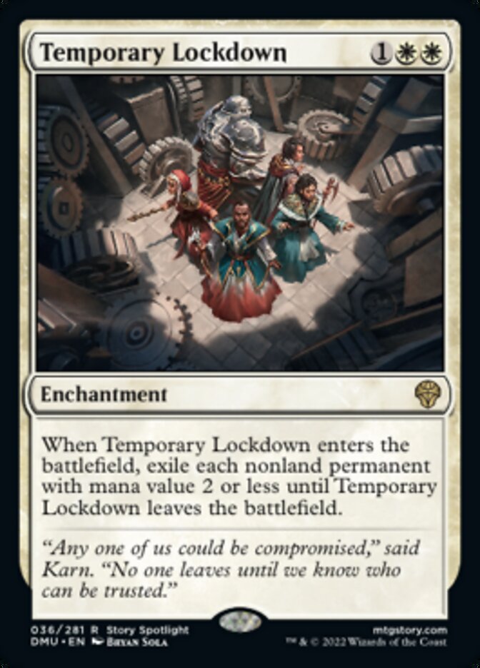 Temporary Lockdown [Dominaria United] | Devastation Store