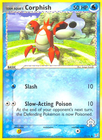 Team Aqua's Corphish (51/95) [EX: Team Magma vs Team Aqua] | Devastation Store