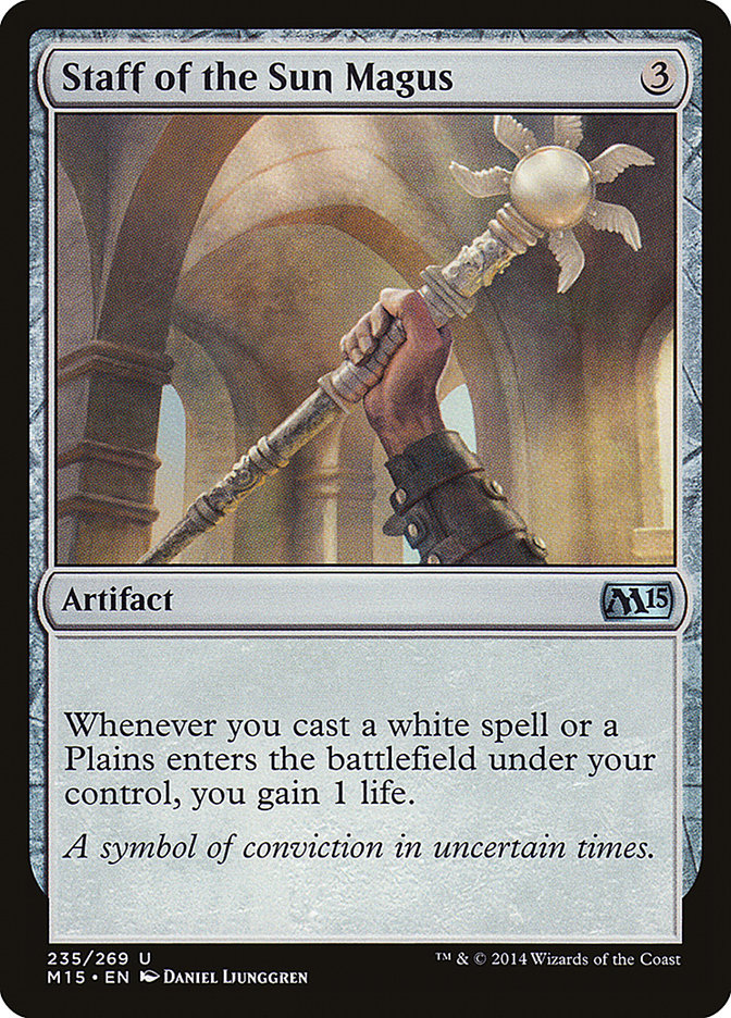Staff of the Sun Magus [Magic 2015] | Devastation Store