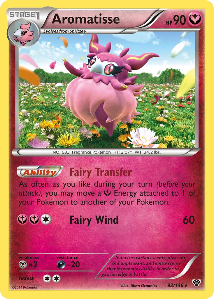 Aromatisse (93/146) (Theme Deck Exclusive) [XY: Base Set] | Devastation Store