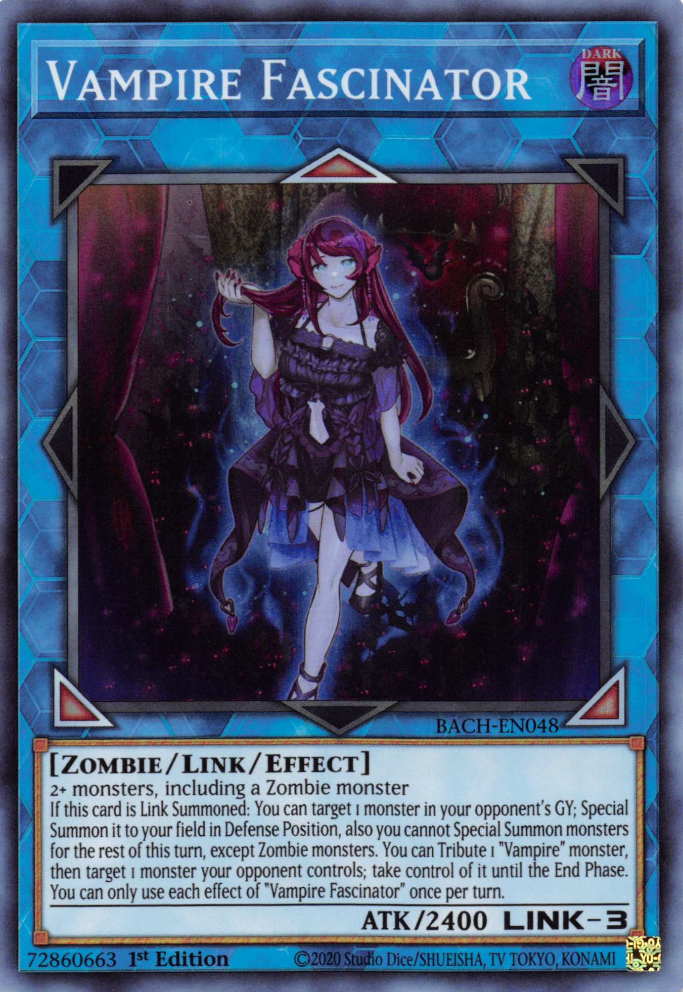 Vampire Fascinator [BACH-EN048] Super Rare | Devastation Store
