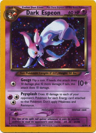 Dark Espeon (4/105) [Neo Destiny Unlimited] | Devastation Store