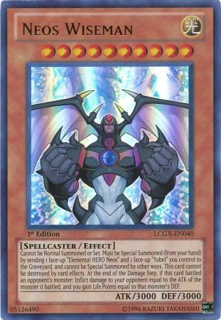 Neos Wiseman [LCGX-EN040] Ultra Rare | Devastation Store