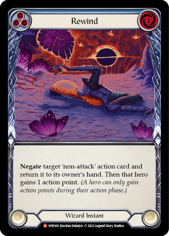 Rewind [UPR169] (Uprising)  Rainbow Foil | Devastation Store