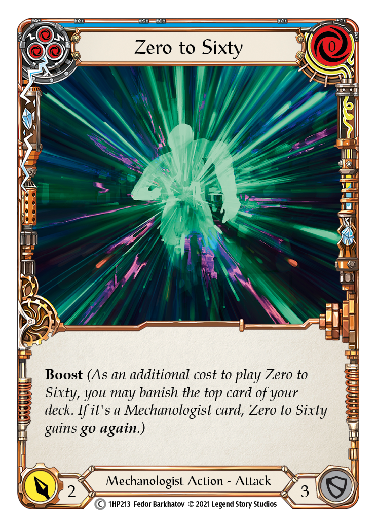 Zero to Sixty (Blue) [1HP213] | Devastation Store