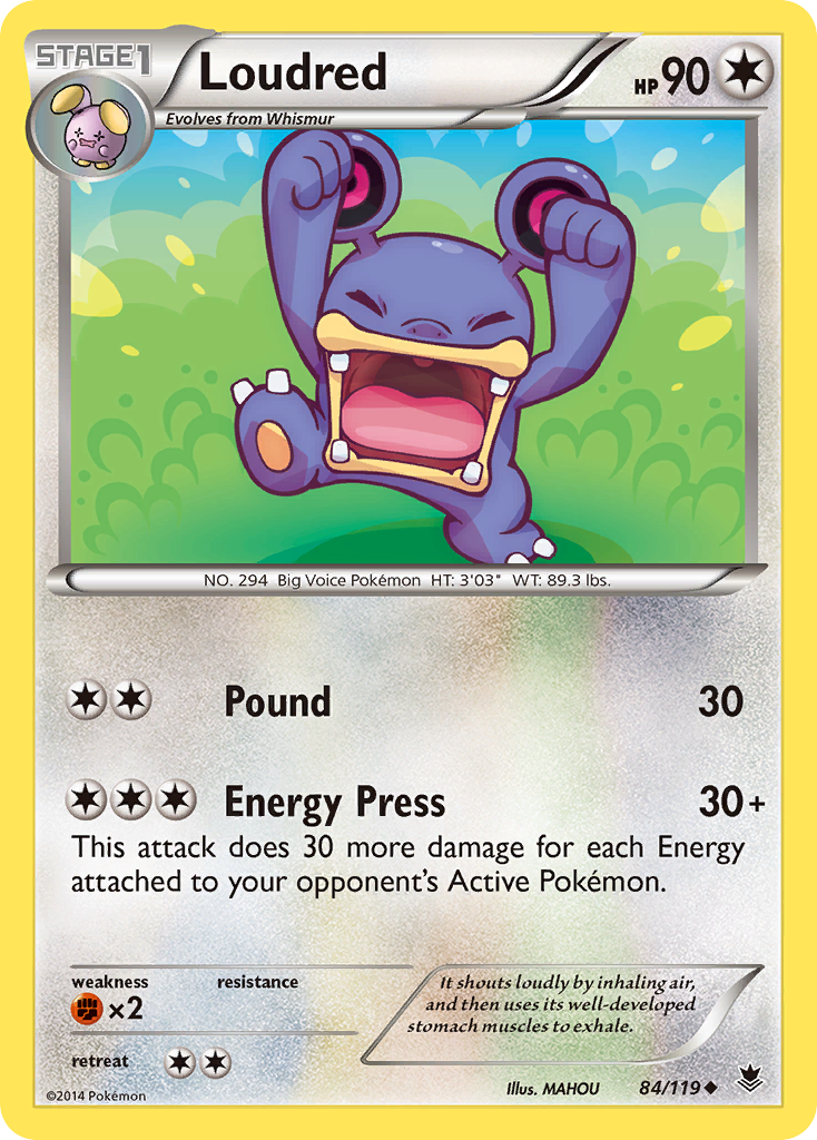 Loudred (84/119) [XY: Phantom Forces] | Devastation Store