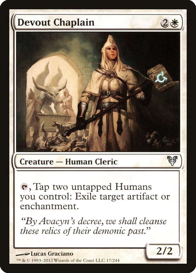 Devout Chaplain [Avacyn Restored] - Devastation Store | Devastation Store
