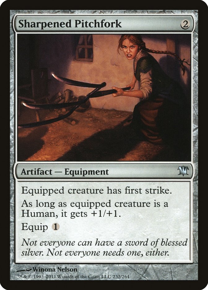 Sharpened Pitchfork [Innistrad] - Devastation Store | Devastation Store
