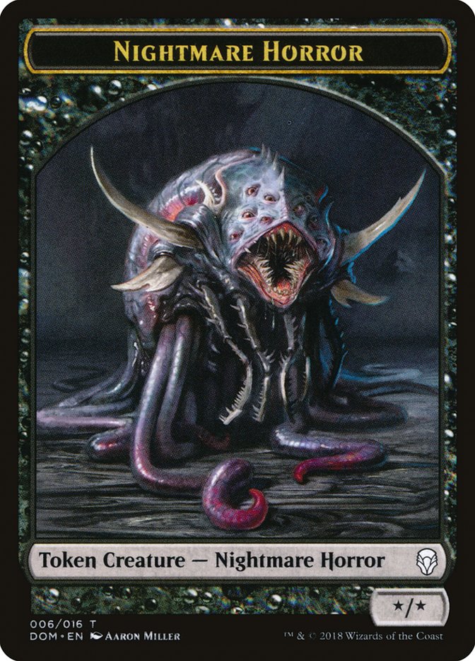 Nightmare Horror [Dominaria Tokens] - Devastation Store | Devastation Store