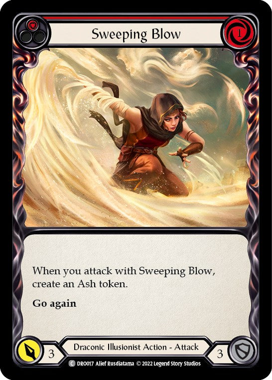 Sweeping Blow (Red) [DRO017] (Uprising Dromai Blitz Deck) | Devastation Store