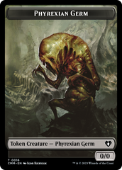 Eldrazi // Phyrexian Germ Double-Sided Token [Commander Masters Tokens] | Devastation Store