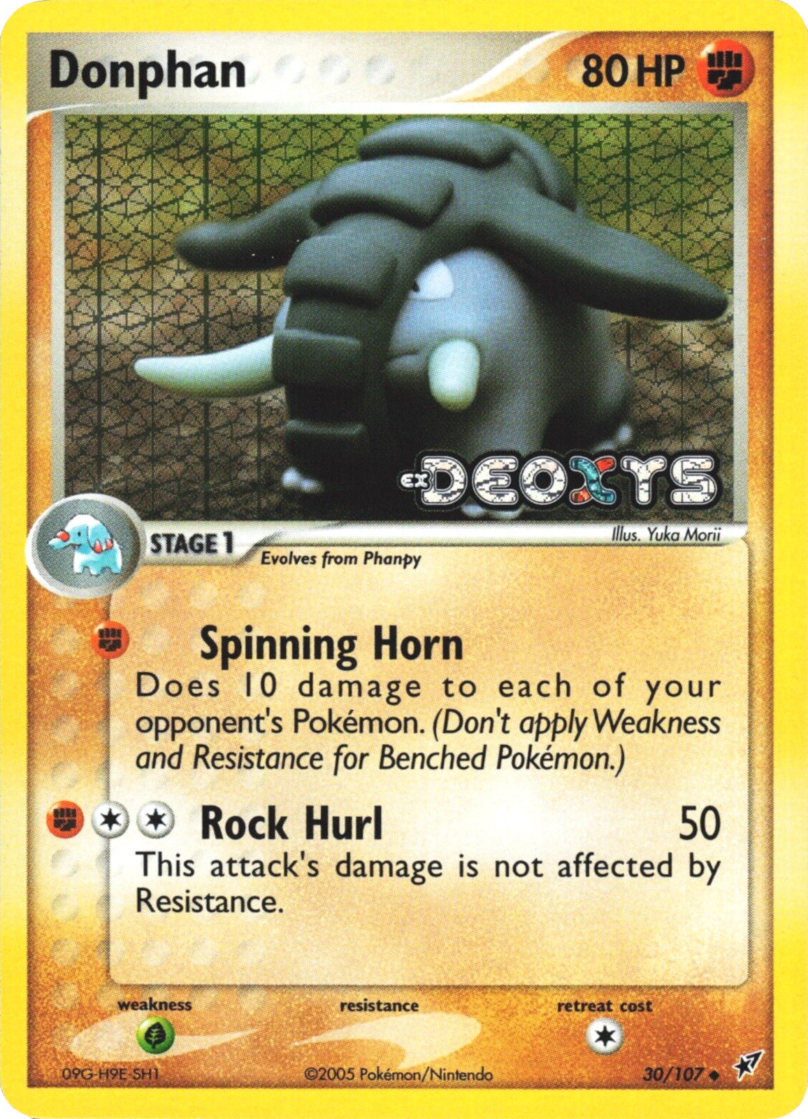 Donphan (30/107) (Stamped) [EX: Deoxys] | Devastation Store